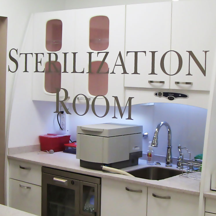 Our Sterilization Room.